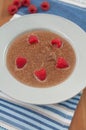 Chocolate Quinoa Milk Rice Pudding