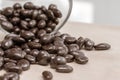 Chocolate raisins mix Royalty Free Stock Photo