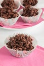 Chocolate rice cakes Royalty Free Stock Photo