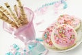 Chocolate Rolled Wafers and Sugar Cookies