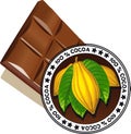 Chocolate with seal of Quality - vector quality