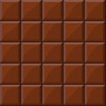 Chocolate seamless texture Royalty Free Stock Photo