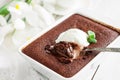 Chocolate Self Saucing Pudding Royalty Free Stock Photo