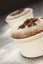 Chocolate souffle Royalty Free Stock Photo