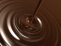 Chocolate splash Royalty Free Stock Photo