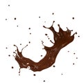 Chocolate splash