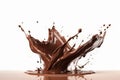 Chocolate splash. Generate Ai