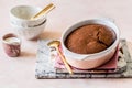 Chocolate Sponge Pudding Royalty Free Stock Photo