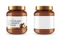 Chocolate spread can jar