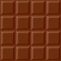 Chocolate Squares Tablet Vector Seamless Repeat Pattern