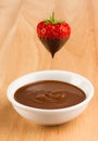 Chocolate Strawberry Royalty Free Stock Photo