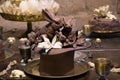 Chocolate style table desserts