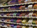 Chocolate in the supermarket