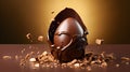 Chocolate Sweetness For Easter Celebration Royalty Free Stock Photo