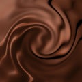 Chocolate swirl Royalty Free Stock Photo