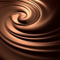 Chocolate swirl Royalty Free Stock Photo