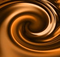 Chocolate swirl Royalty Free Stock Photo