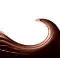 Chocolate swirl Royalty Free Stock Photo