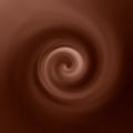 Chocolate swirl Royalty Free Stock Photo