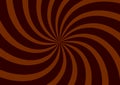 Chocolate swirl background, poster design template, vector illustration Royalty Free Stock Photo