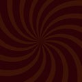 Chocolate swirl background, poster design template, vector illustration Royalty Free Stock Photo