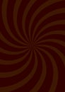 Chocolate swirl background, poster design template, vector illustration Royalty Free Stock Photo