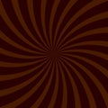 Chocolate swirl background, poster design template, vector illustration