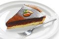 Chocolate tart Royalty Free Stock Photo