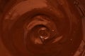 Chocolate texture. Background of liquid chocolate. Royalty Free Stock Photo