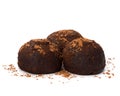 Chocolate truffle candy Royalty Free Stock Photo