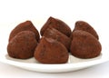 Chocolate truffle pralines sweets