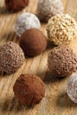 Chocolate truffles Royalty Free Stock Photo