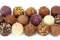 Chocolate truffles Royalty Free Stock Photo