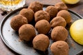 Chocolate truffles Royalty Free Stock Photo