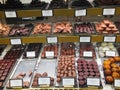 Chocolate varieties at Fortnum Royalty Free Stock Photo