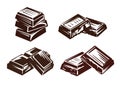 Chocolate vector symbol