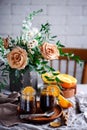 Chocolate veggy pudding with avocado Royalty Free Stock Photo