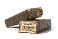 Chocolate wafer Royalty Free Stock Photo
