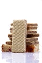 Chocolate wafers Royalty Free Stock Photo