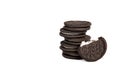 chocolate wafers cookies with cream