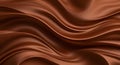 Chocolate Wave Background Design , AI-Generated image Royalty Free Stock Photo