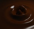 Chocolate waves Royalty Free Stock Photo