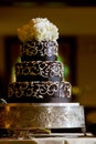 Chocolate wedding cake