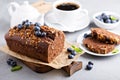 Chocolate whole wheat quick bread