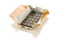 Chocolate in a wrapper Royalty Free Stock Photo