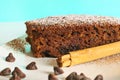 Chocolate zucchini bread Royalty Free Stock Photo