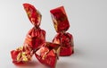 Chocolates with cherry and liqueur