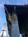 Chofah on Thai temple roof