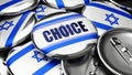 Choice in Israel Royalty Free Stock Photo