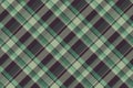 Choice seamless texture tartan, geometry fabric plaid pattern. Kitchen background check vector textile in pastel and dark colors Royalty Free Stock Photo
